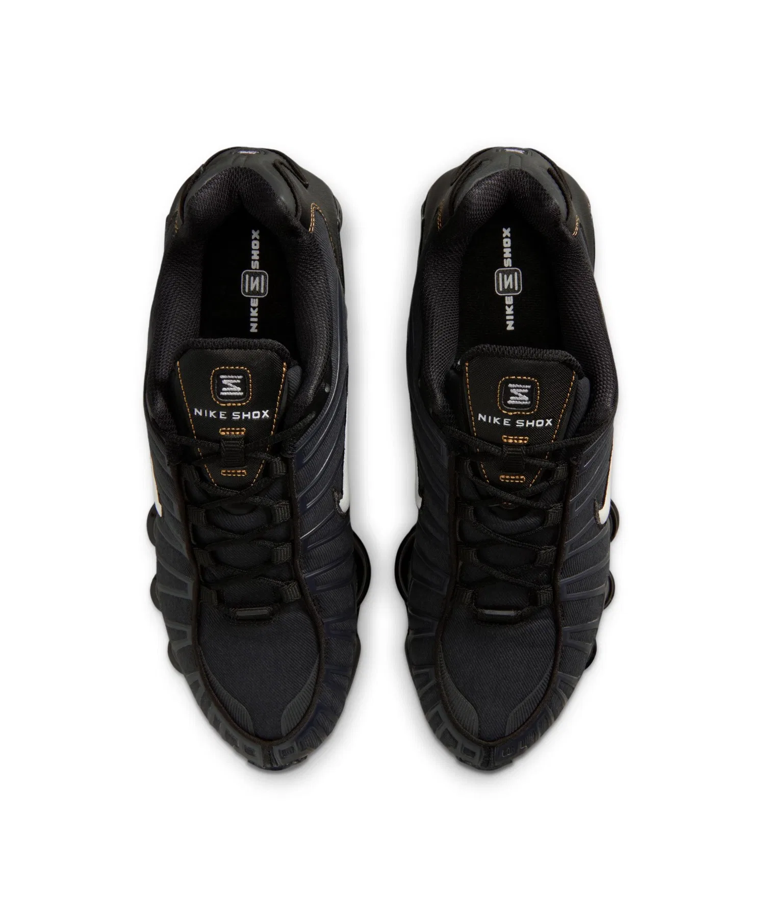Мужские кроссовки NIKE SHOX TL чёрные — фото 4