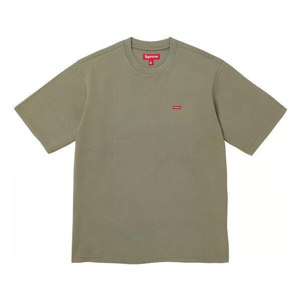 

Футболка small box t-shirt 'olive green' Supreme, зеленый