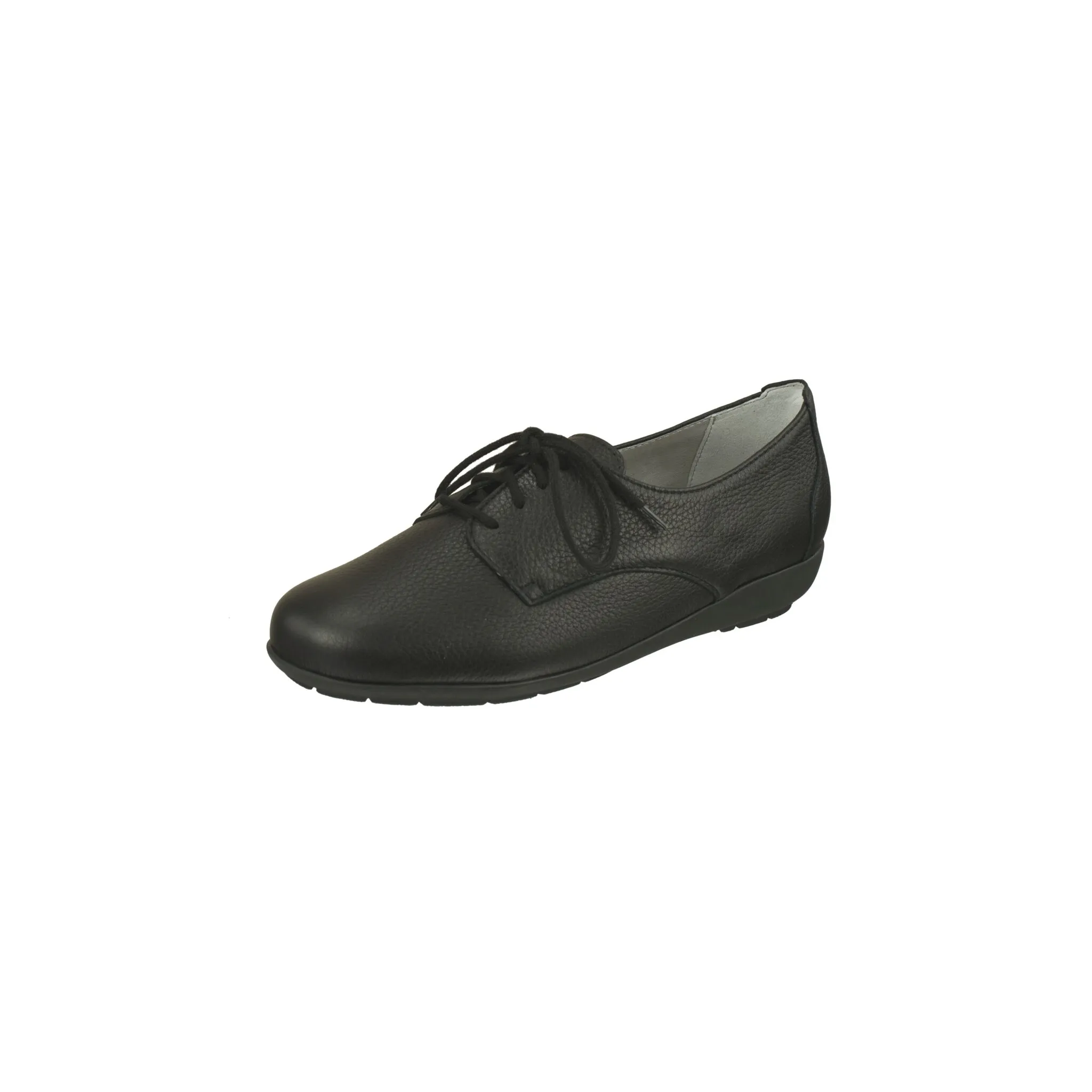Туфли на шнуровке Natural Feet "Лариса" из высококачественной кожи оленя, черный