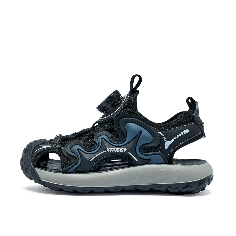 

Скользоустойчивые, дышащие, легкие сандалии Kids' с амортизацией BIG WASP, черный