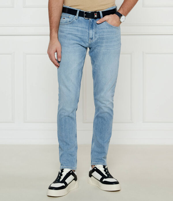 

Джинсы из хлопка Tapered fit Tommy Jeans, синий
