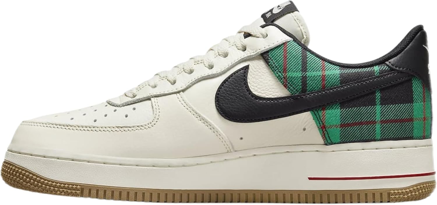 

Мужские кроссовки Nike Air Force 1 '07 Lx, слоновая кость/черный/зеленый