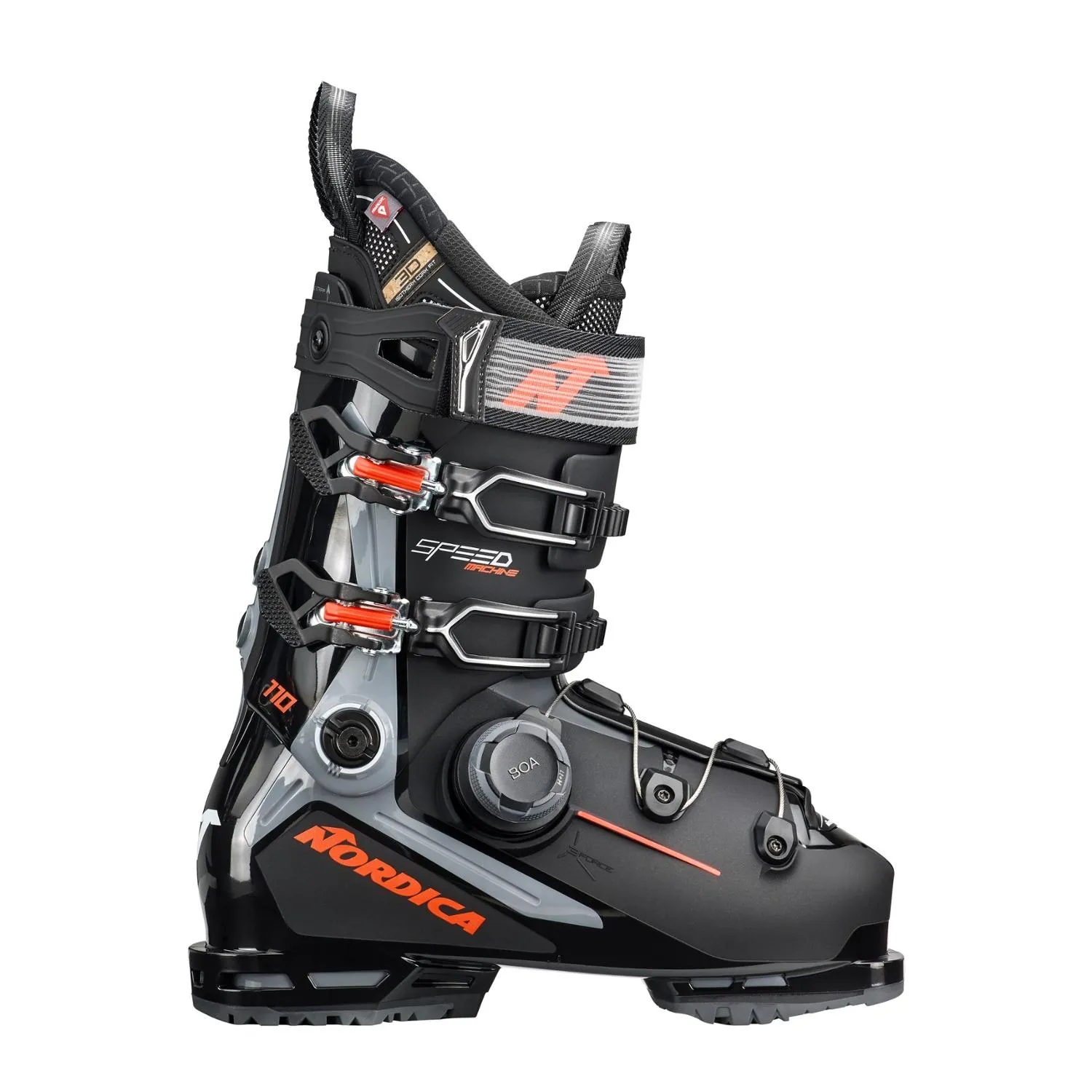 

Лыжные ботинки Speedmachine 3 BOA 110 для мужчин - 2024/2025 Nordica, Black/Grey/Red