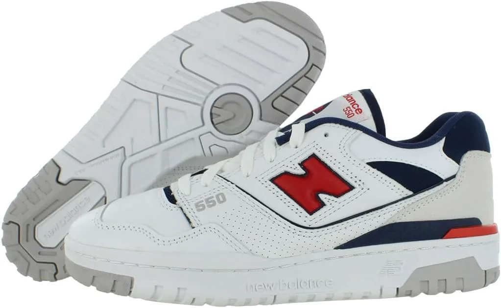 Мужские кроссовки New Balance 580, белый/красный
