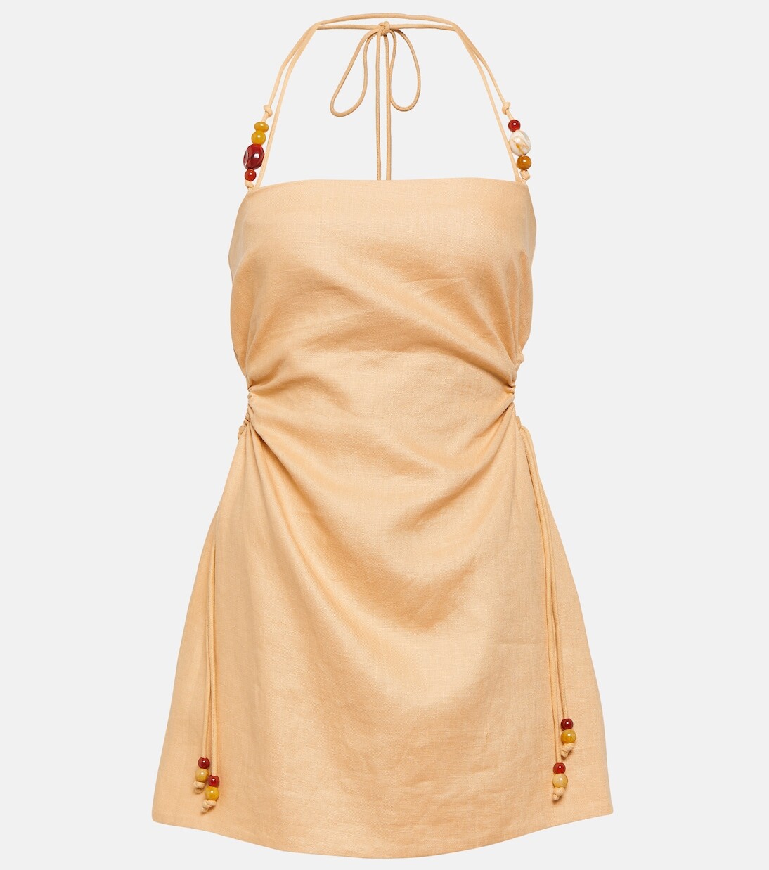 

Льняное мини-платье antonia, расшитое бисером Sir, апельсин, Оранжевый, Льняное мини-платье antonia, расшитое бисером Sir, апельсин