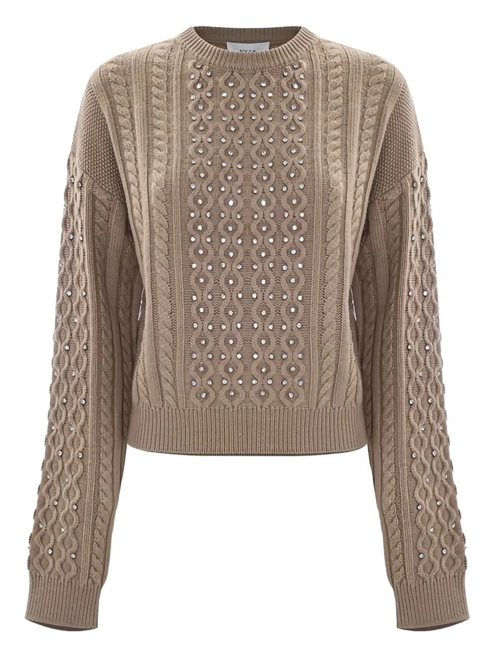 

Джемпер Emiliana с косами и украшениями Kocca, светло-коричневый