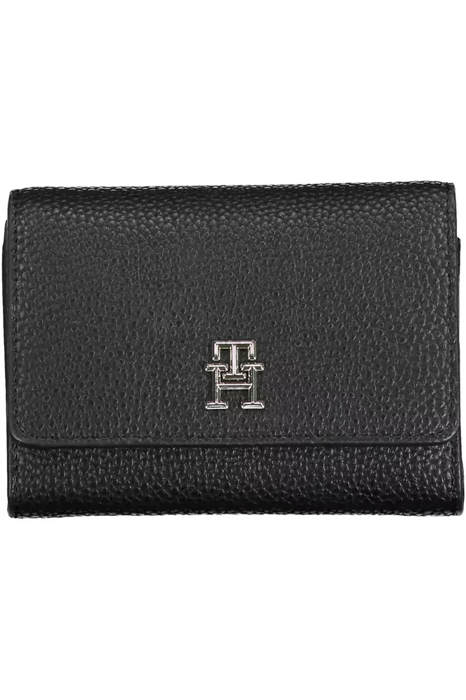 

Черный полиэтиленовый женский кошелек Tommy Hilfiger