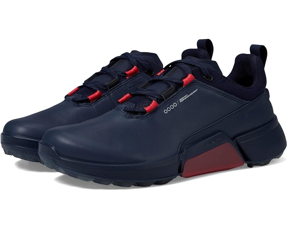 

Кроссовки ECCO Golf Biom H4 GORE-TEX Waterproof Golf Hybrid Golf Shoes, цвет Marine/Night Sky Steer Leather/Textile