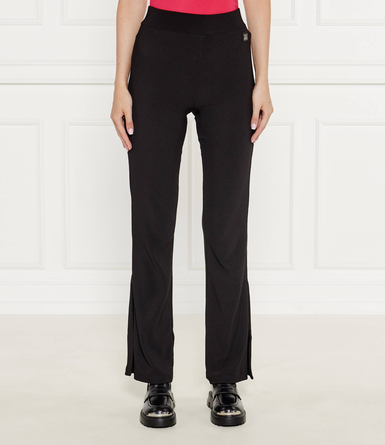 

Брюки HUGO Naessa Regular Fit, черный