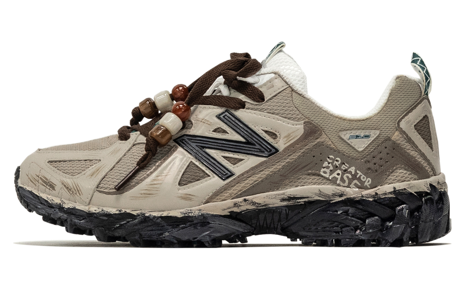 

610T Sandstorm кроссовки для походов с амортизацией Meteorite, износостойкие, низкие, унисекс New Balance, коричневый