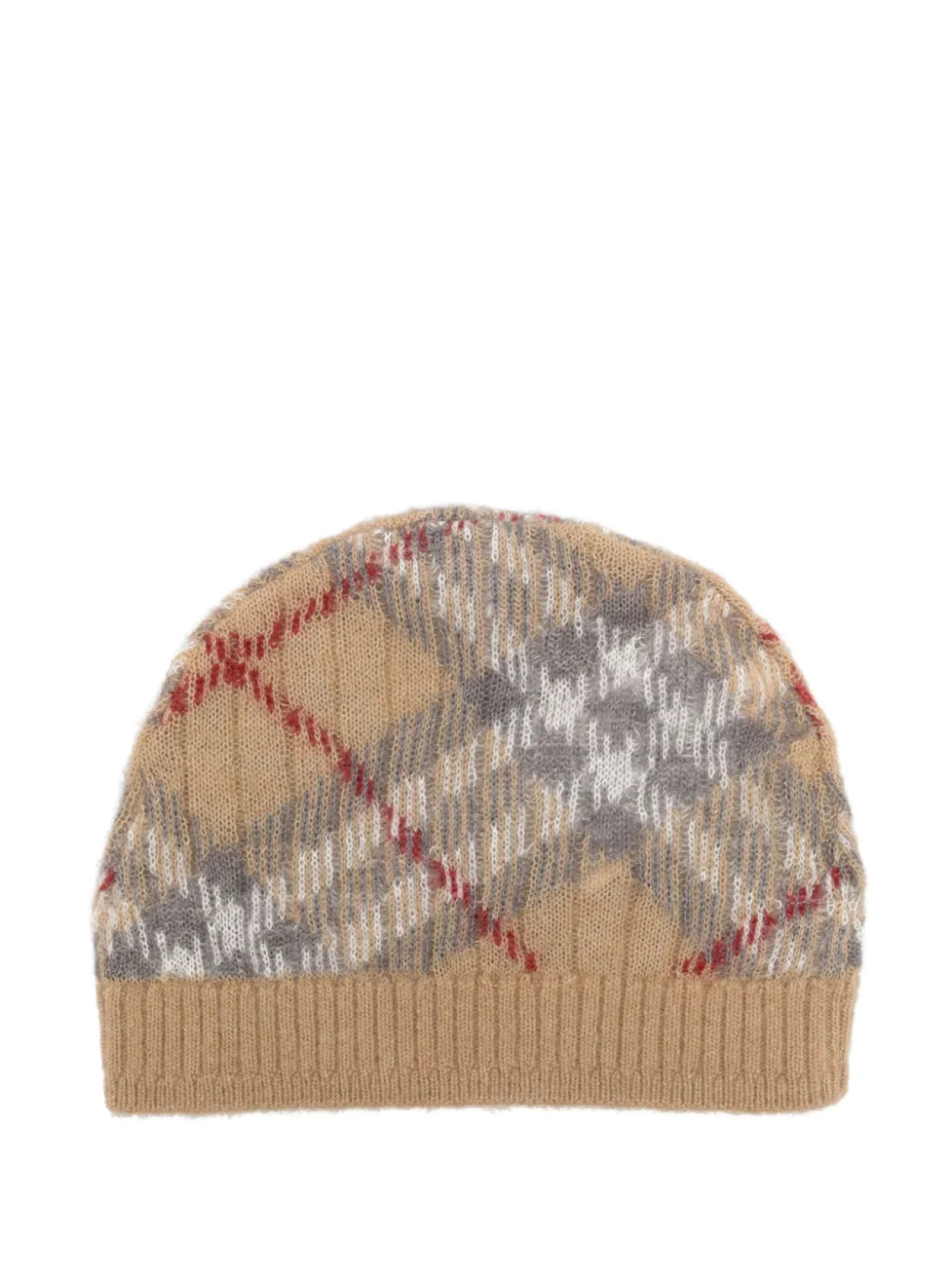 

Шапка из смесовой шерсти Burberry Kids, коричневый