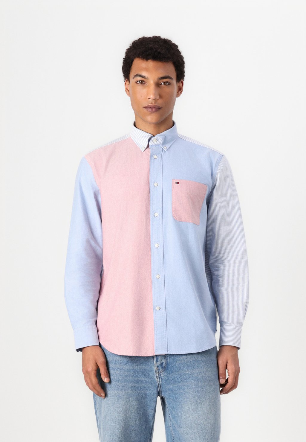 

Рубашка AMERICANA BLOCKING SHIRT Tommy Hilfiger, синий