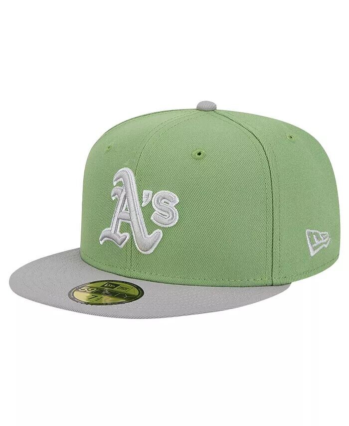 

Мужская зелено-серая кепка Oakland Athletics в двухцветном исполнении, набор из 59FIFTY New Era