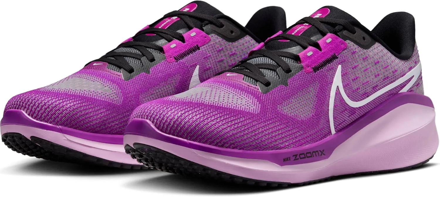 Мужские кроссовки для бега Nike Vomero 17, фиолетовый/черный/белый — фото 2