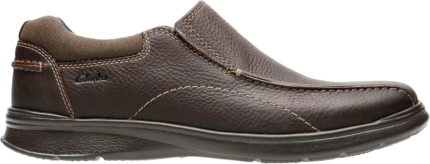 Лоферы мужские Clarks коричневые — фото 2