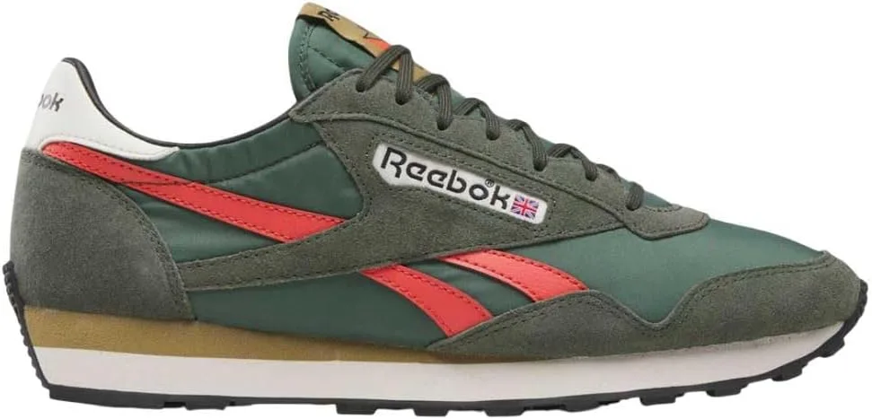 Кроссовки Reebok Aztec II унисекс, зеленый/оранжевый