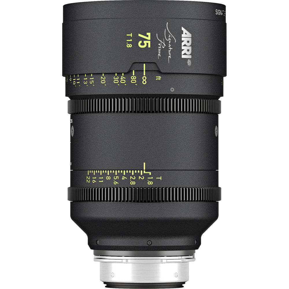 

Объектив ARRI Signature Prime 75 мм T1.8 (метки фокусировки в футах)