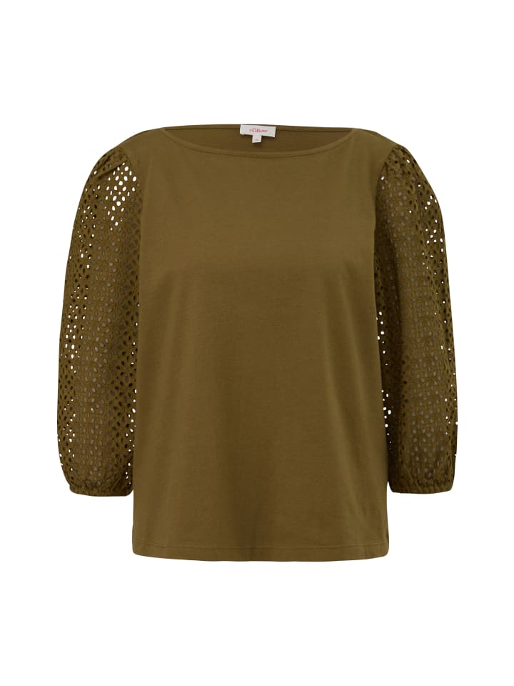 

s.Oliver Футболка цвета 7723_оливково-зеленый