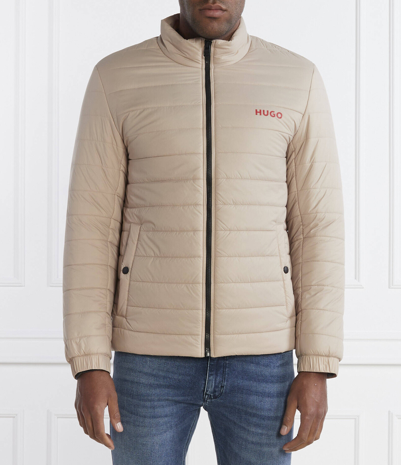 

Куртка HUGO Benti2221 Regular Fit, бежевый
