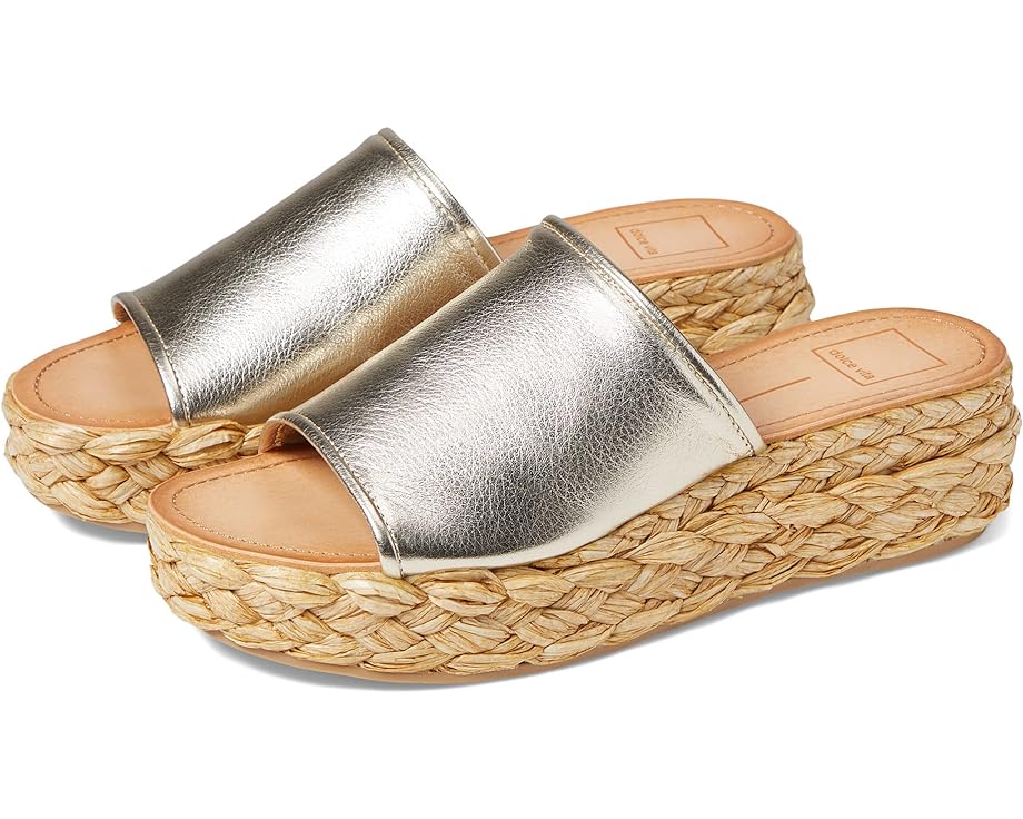 

Сандалии Dolce Vita Pablos, цвет Light Gold Metallic Leather