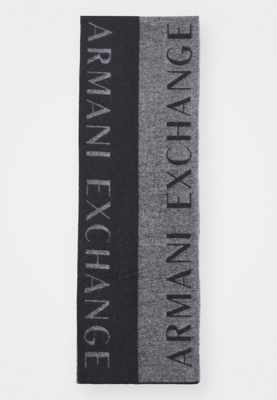 

Шарф Armani Exchange SCARF UNISEX, Deep Navy/Grey Melange/Grey