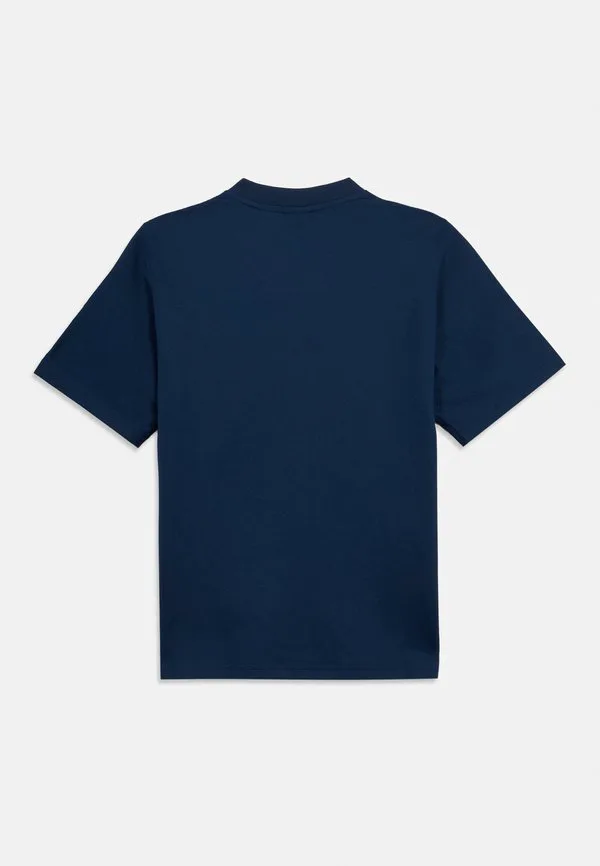 Свободная футболка унисекс с принтом "летучая мышь" santiago junior Adidas Originals, Night Indigo/Royal — фото 2