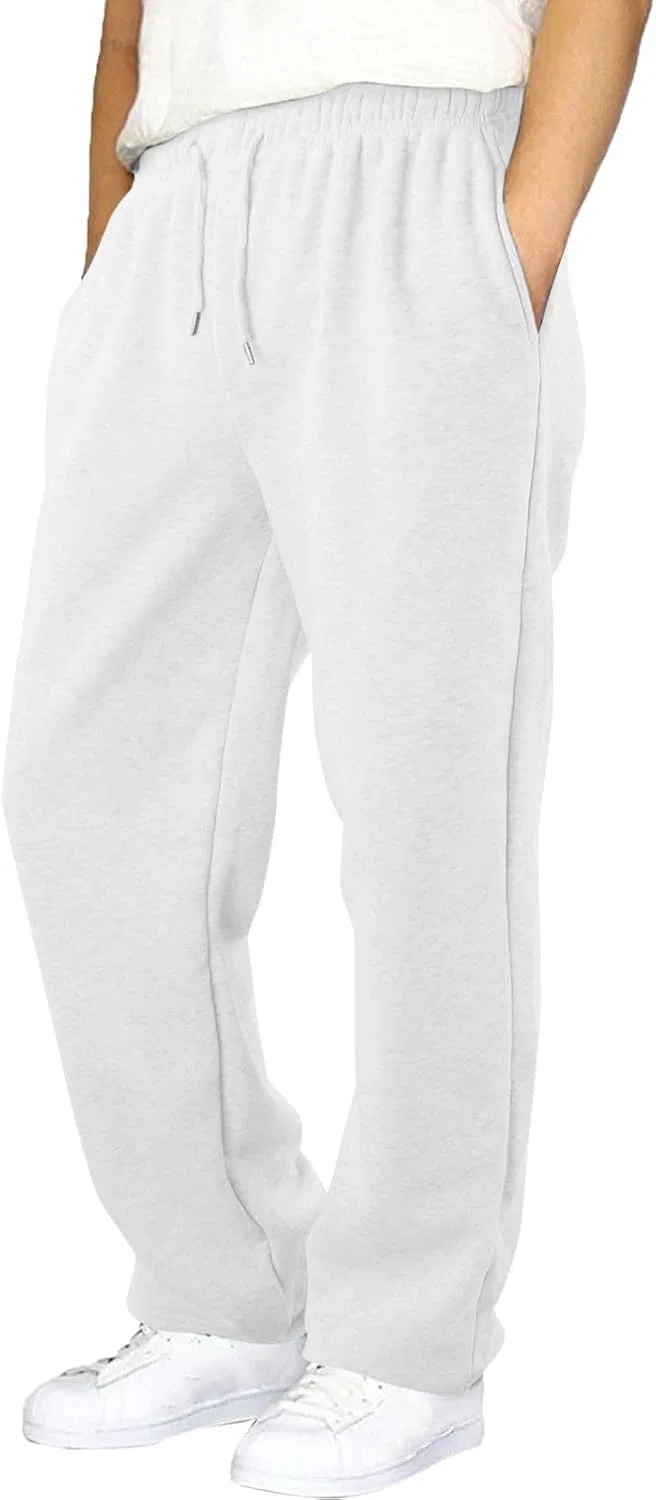 Детские спортивные брюки, широкие, XovLAHzY, A02-white
