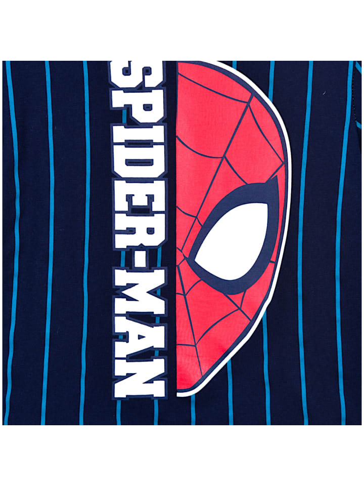 Рубашка Человека-паука с длинными рукавами темно-синего цвета Spiderman — фото 2