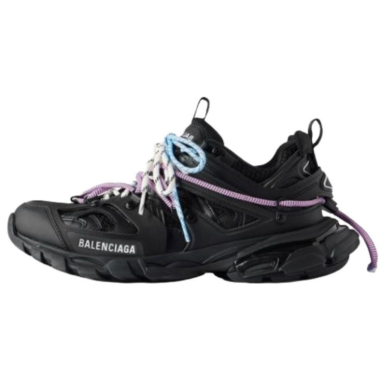 Balenciaga Кроссовки Track Trail Laces 25 Qixi Festival Collection, низкие, массивные, женские, черные