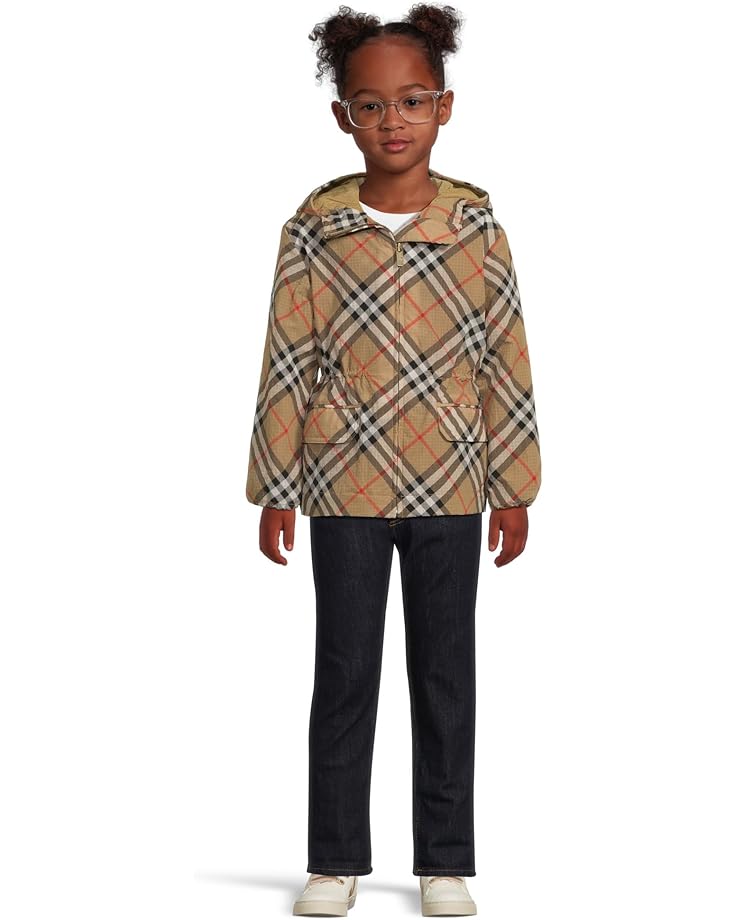 

Куртка Burberry Kids Bridget Check Jacket, цвет Sand IP Check