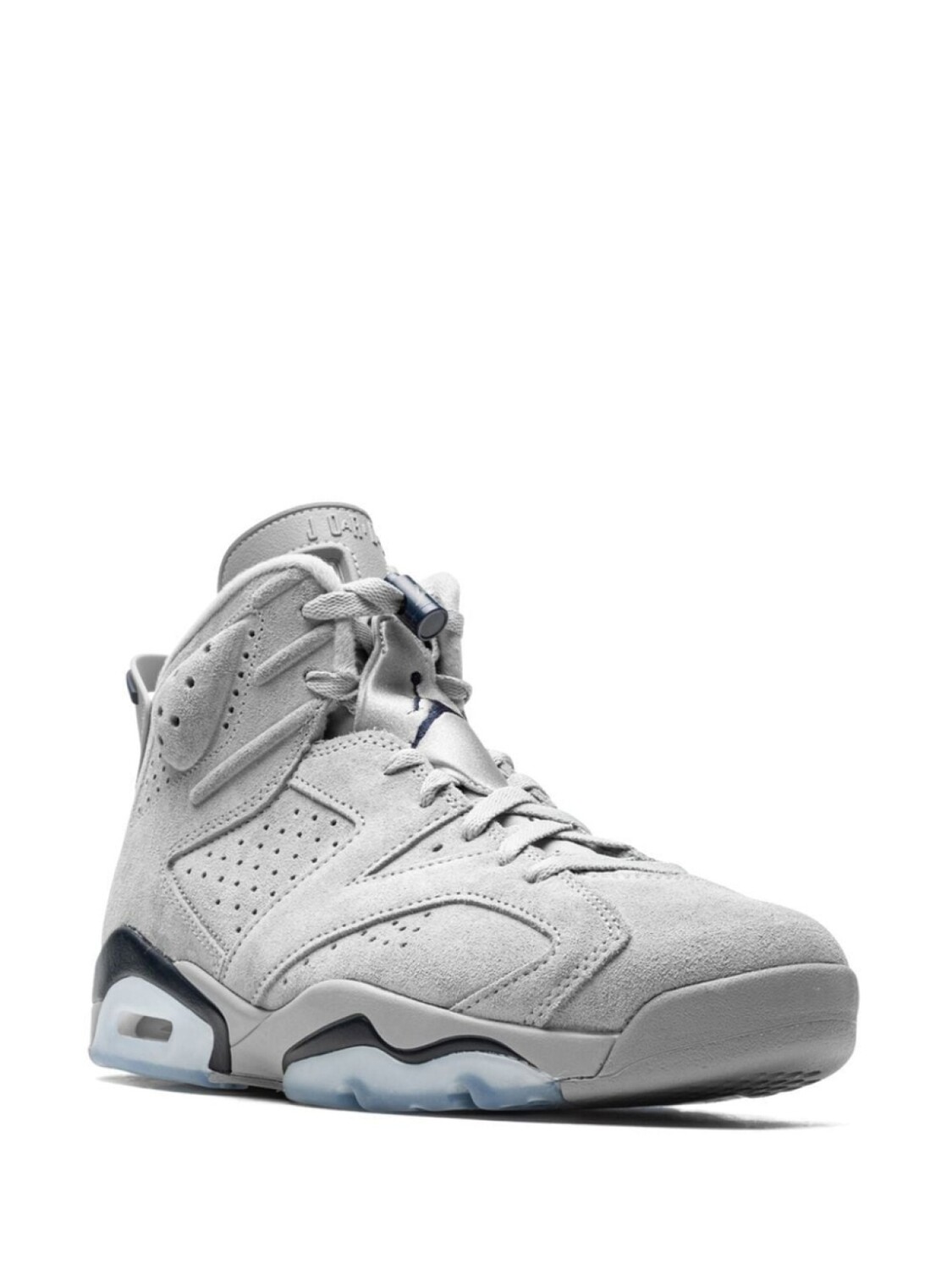 Jordan кроссовки Air Jordan 6 на шнуровке, серый — фото 2