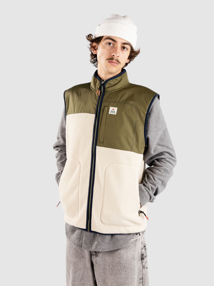 

Зимняя куртка Passenger Offgrid Recycled Sherpa Fleece Weste, oatmeal/ khaki