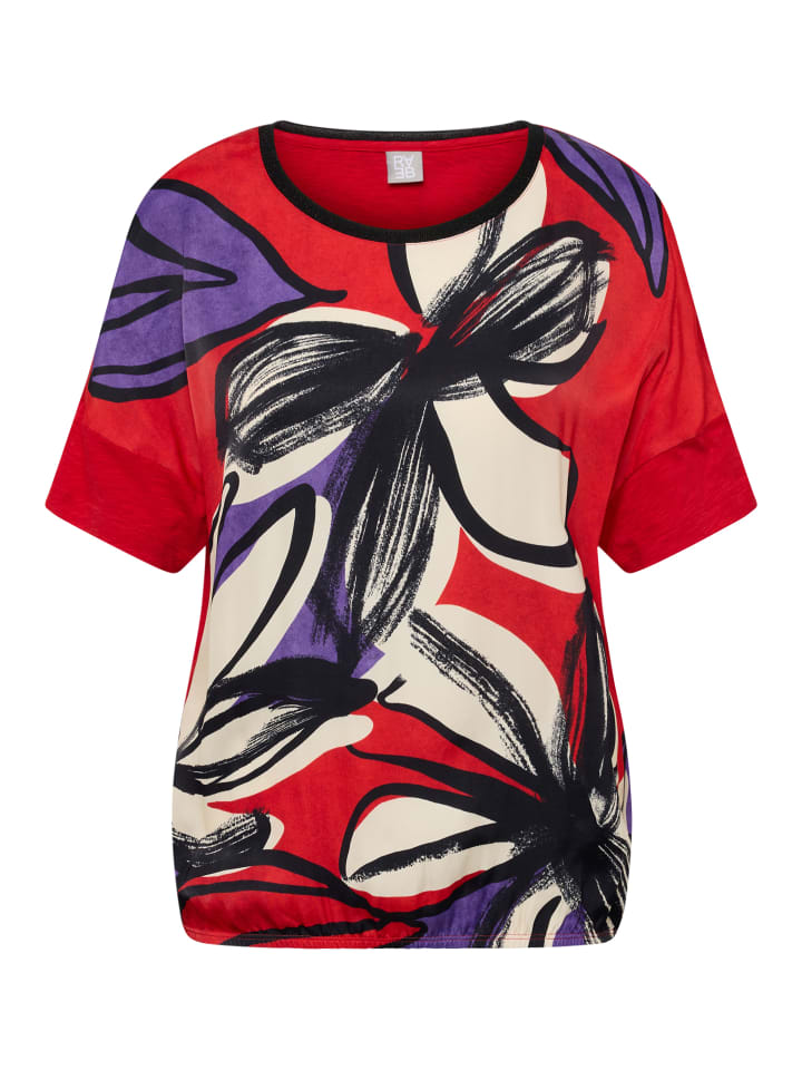 

Футболка красного цвета Rabe