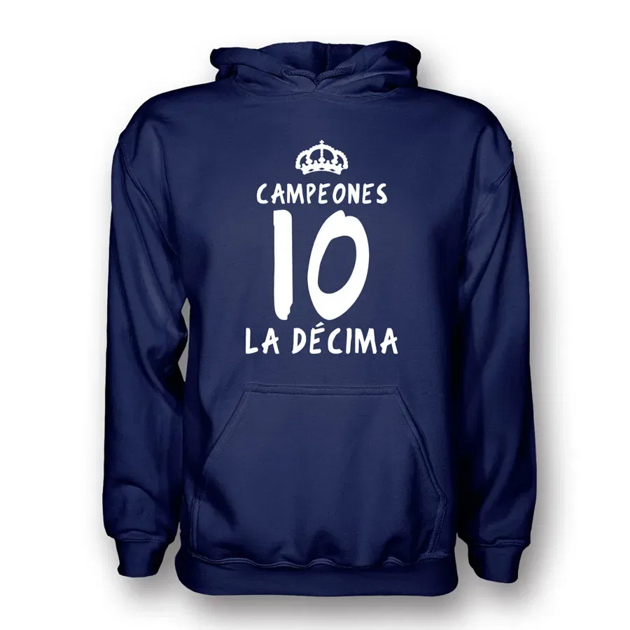 Худи Junior La Decima для мальчиков Real Madrid, темно-синий