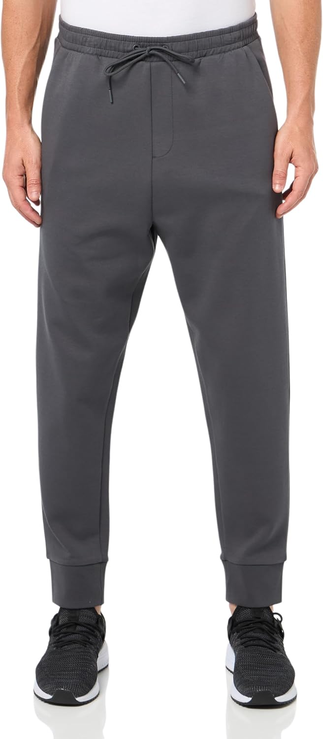 

BOSS Мужские тоновые хлопковые спортивные штаны Regular Fit, Lava Smoke