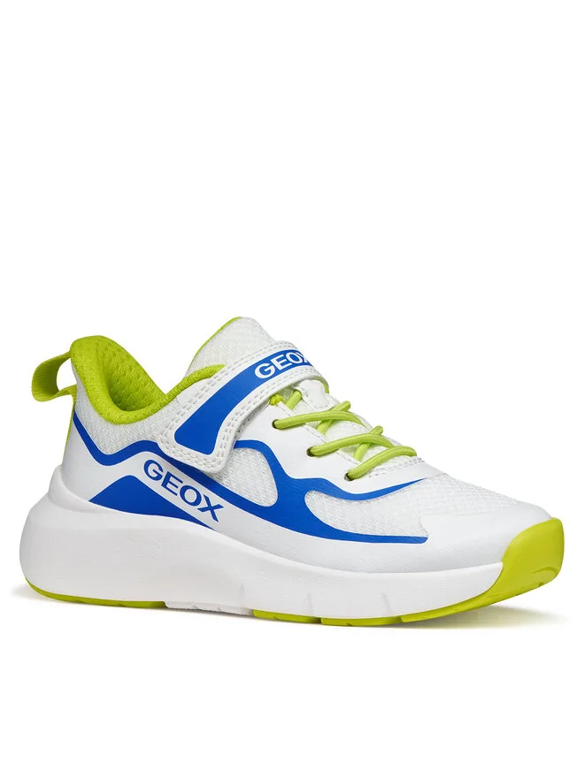 Geox Кроссовки J Pro-Ran Boy J65P7F 01454 C0293 D белые — фото 2