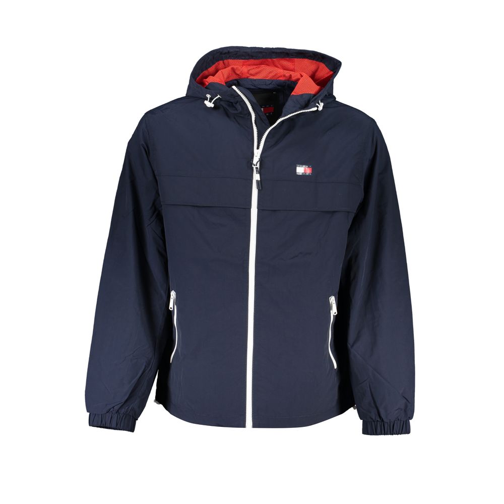 

Синяя куртка из полиамида Tommy Hilfiger