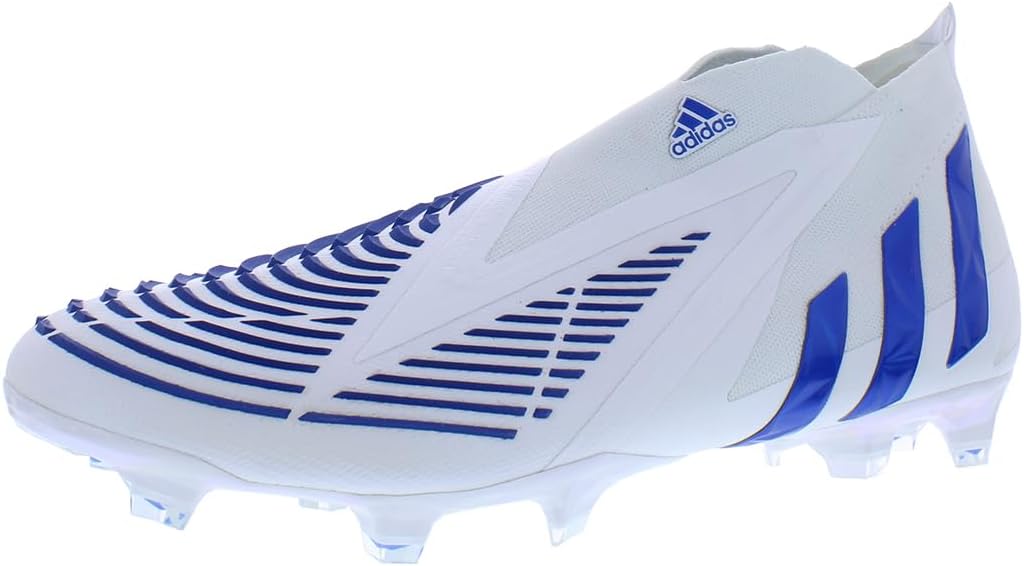 

Футбольные бутсы Adidas Unisex Edge.3 для твердого грунта, белый/синий