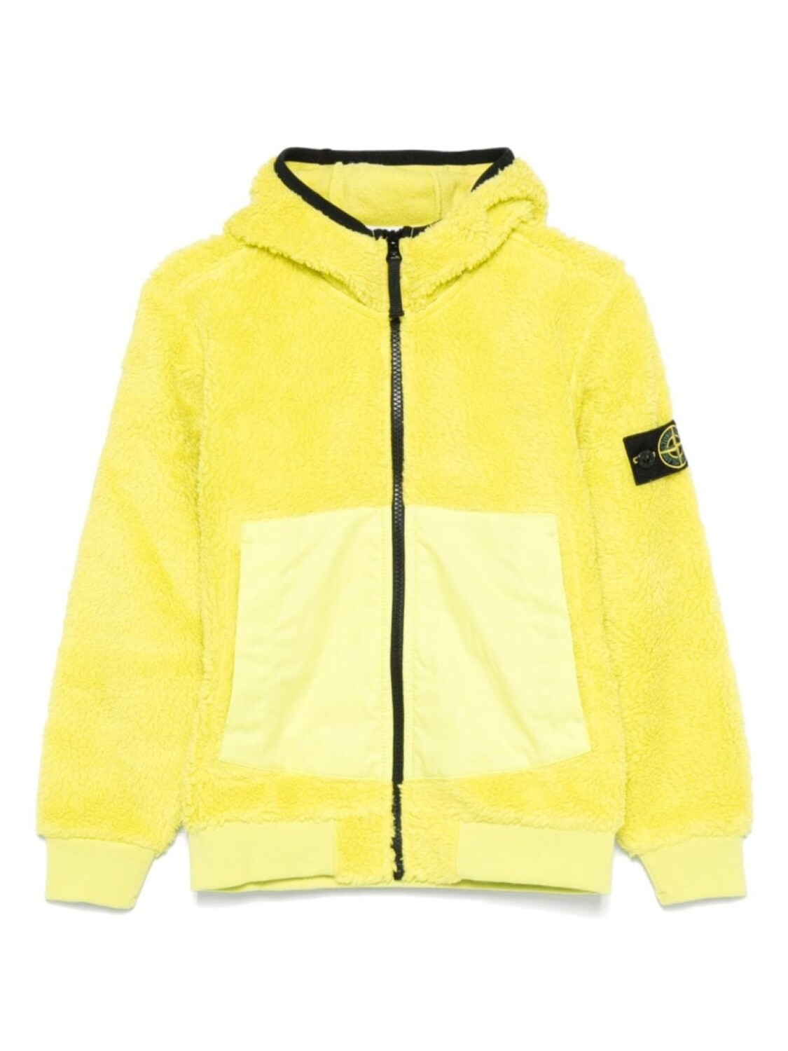 

Stone Island Junior флисовая куртка, желтый