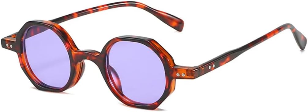 

Солнцезащитные очки с защитой UV400 | Круглые линзы с градиентным покрытием | Для женщин и мужчин | Для занятий спортом на открытом воздухе и путешествий DSVIGF, Leopard Purple