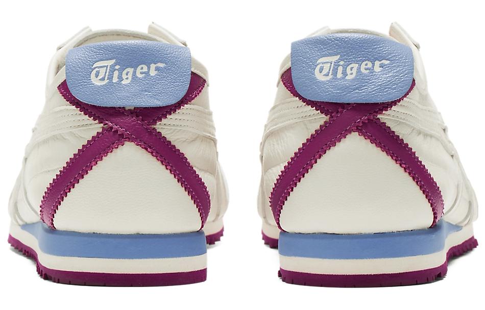 Onitsuka Tiger Асикс Мексика 66 СД Крем Небесно-Голубой Ягодный — Белый Синий Фиолетовый, цвет White Blue Purple — фото 4