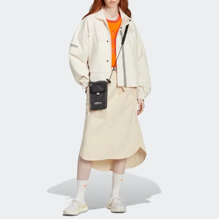 Повседневная длинная юбка женская песчаная страта Adidas Originals — фото 3