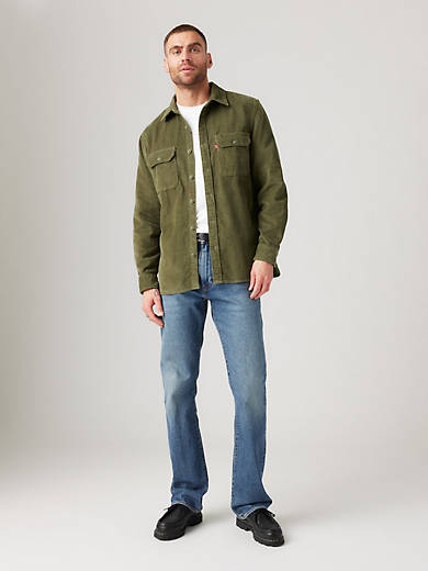 

517 Мужские джинсы Bootcut Levi's, цвет My Indigo Story - Medium Wash