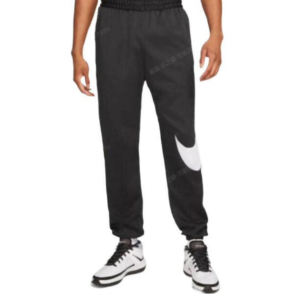Спортивные штаны Men's Nike Large logo Brand Logo Bundle Feet Sports Pants/Trousers/Joggers Autumn Black, черный — фото 4