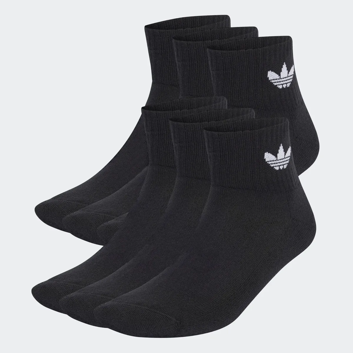 

Спортивные носки Adidas Originals "MID ANKLE SCK 6", черный