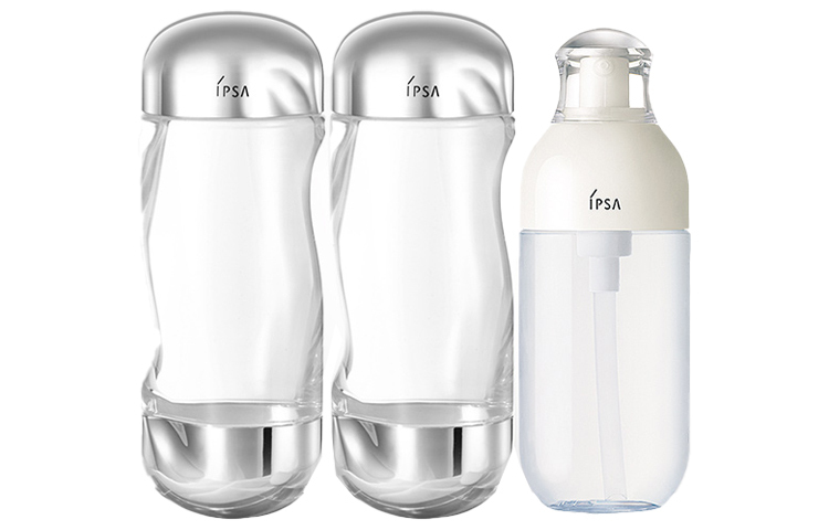 IPSA Набор для ухода за кожей golden sand self control emulsion: увлажняющий, освежающий, восстанавливающий, набор из 3 штук — фото 4