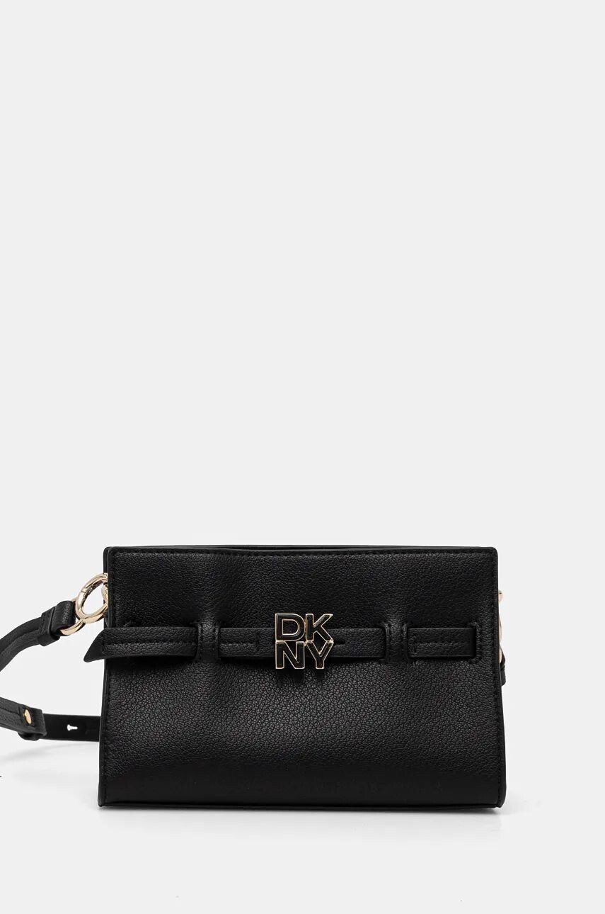 

Кожаная сумка Dkny, черный