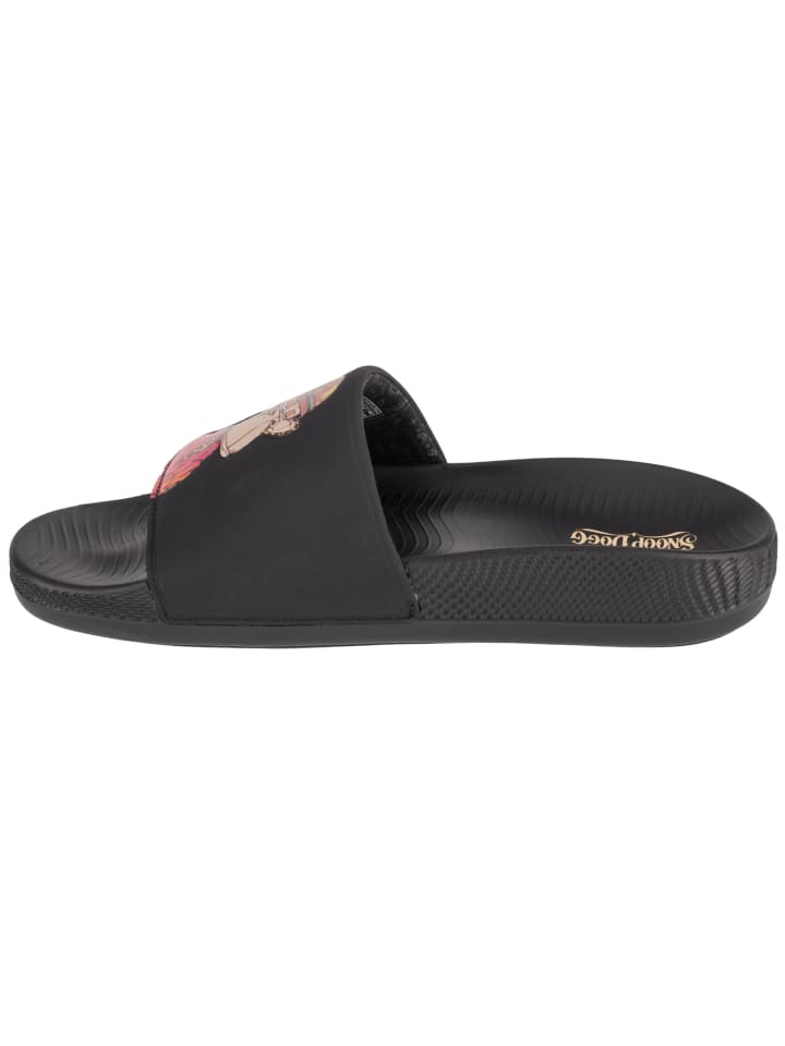 Кроссовки Skechers Snoop Dogg Hyper Slide - Dr. Bombay в черном цвете — фото 2