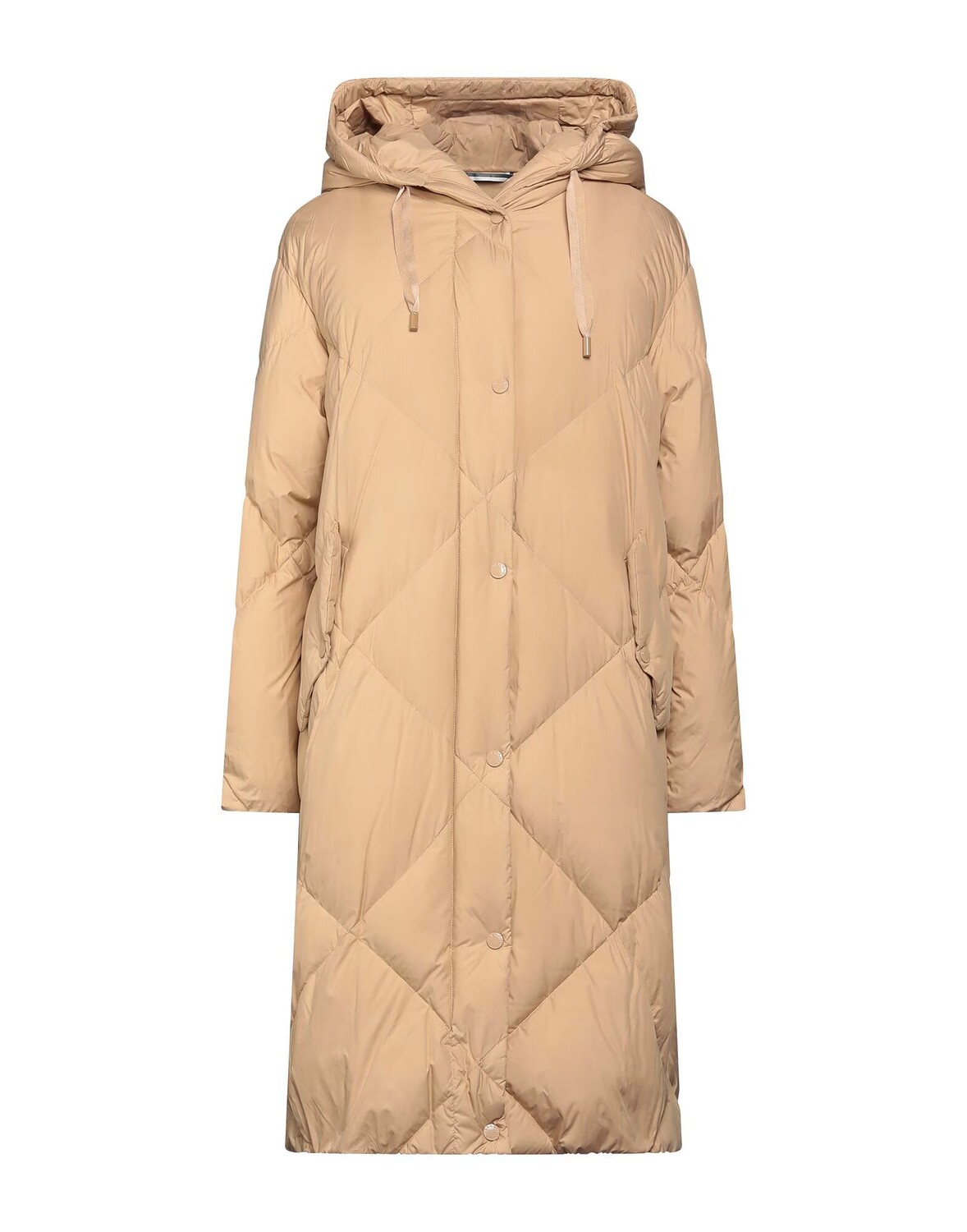 

Пуховик Max Mara, бежевый