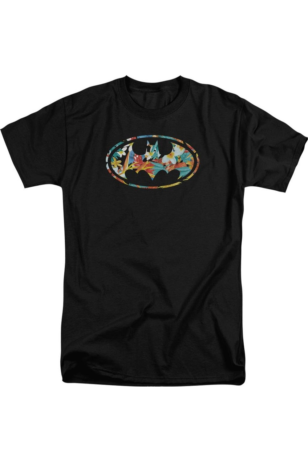 

Футболка Batman Hawaiian Bat с коротким рукавом для взрослых Gildan, черный